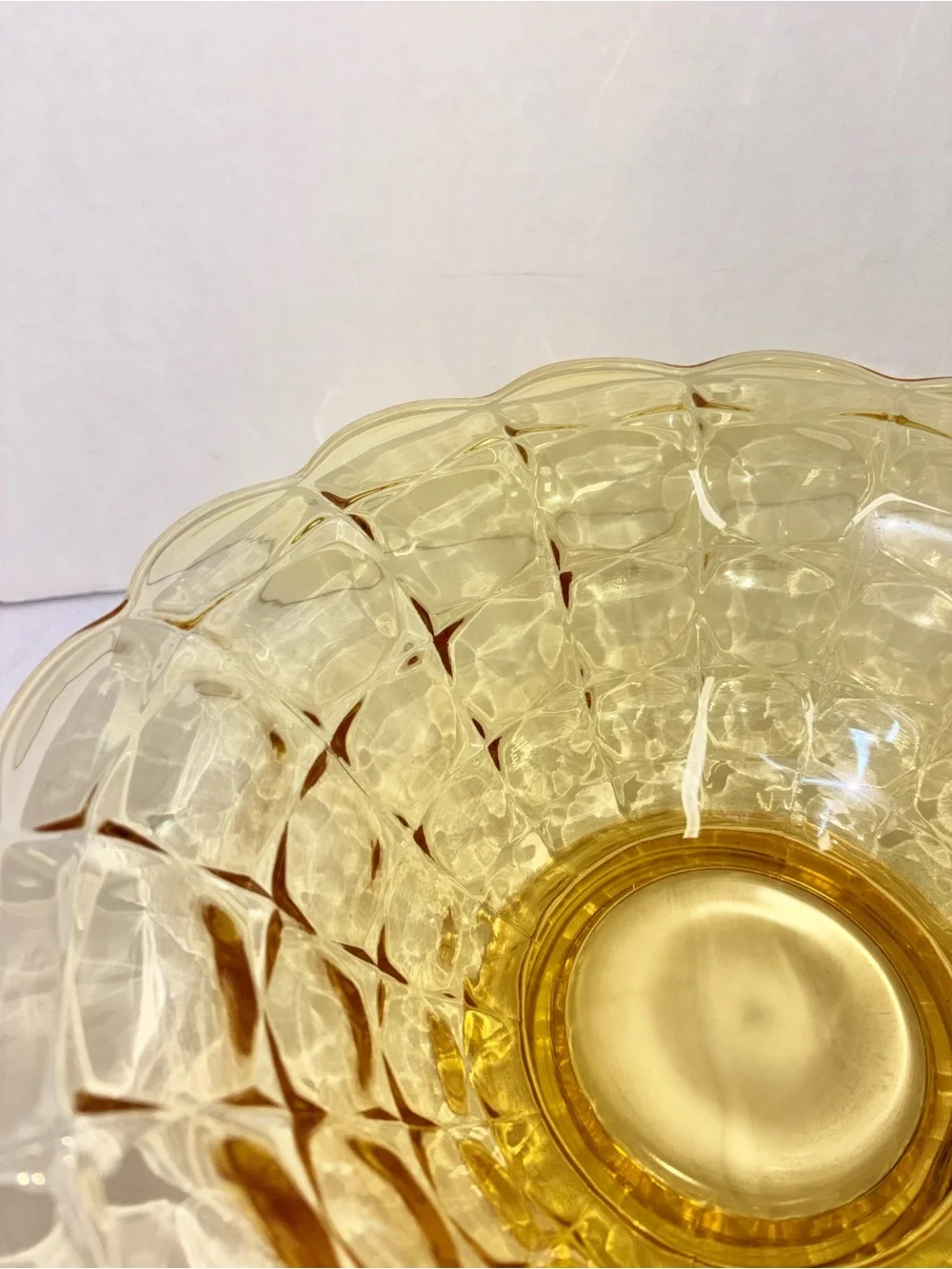 Vintage Depression Glass Bowl